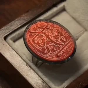 انگشتر عقیق  زلزال