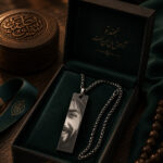 گردنبند طرح شمایل امام عباس - Image 2